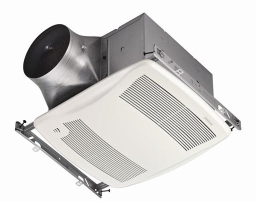 Broan Bath Fan, ULTRA GREEN Single Speed 110 CFM for 6" Ducts w/Humidity Sensor (Energy Star Rated) - White