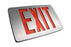 Westgate Mfg. XD-TH-1RWWEM LED Exit Sign, Thin Diecast Sign, Single Face White Faceplate - Red Letters