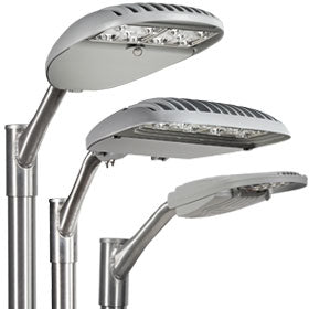 Cree Lighting BXSPB05PM-US LED Street Light, 101W 120V/277V 5700K Type 5 High-Efficacy - Silver