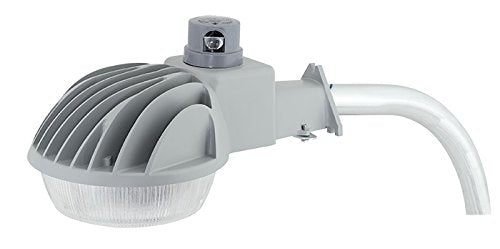Hubbell Lighting DDL-140L1 LED Street Light, Dusk-to-Dawn - 43.5W, 5279L, 5000K - Gray