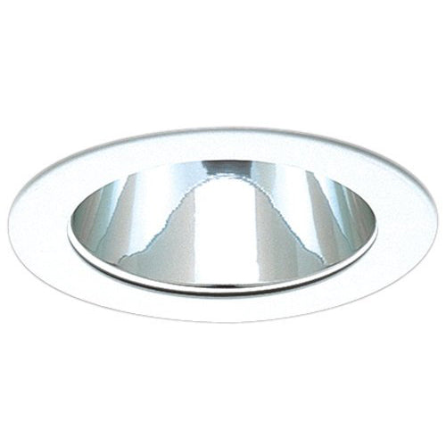 Elco Lighting Recessed Lighting Trim, 4" Line Voltage Trim with Reflector - Clear