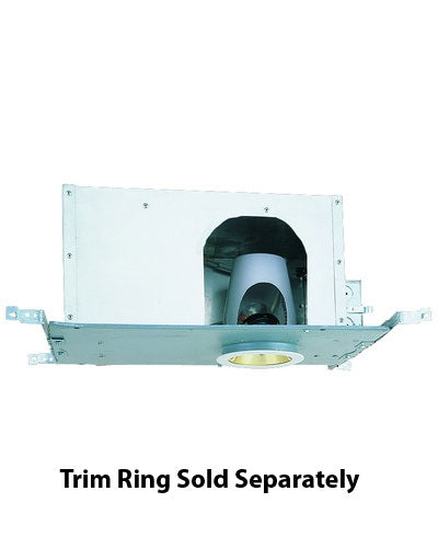 Elco Lighting Recessed Lighting Can, 4" Low Voltage IC-Rated Airtight Housing - for New Construction