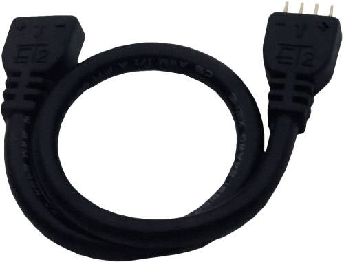 ET2 Contemporary Lighting E53266 LED Tape Connector Cord, StarStrand 7" 4-Pin Indoor