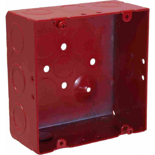 Orbit FA-5SDB-MKO Fire Alarm Box, 2 1/8" Deep w/MKO Knockouts - 5" Square