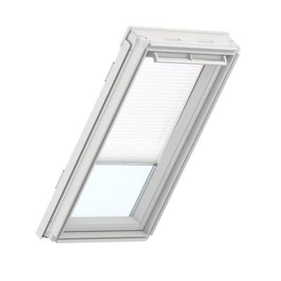 VELUX Skylight Blind, Manually Operated Pleated Light Filtering for VELUX Cabrio Series GDL Models - White