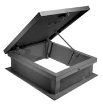 Acudor G4444 G-Series Roof Hatch 36 x 36 - White