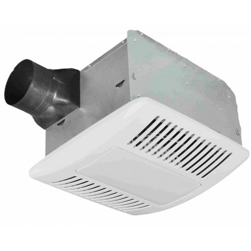 Orbit OD110LH Bathroom Fan, 110 CFM Deluxe Series w/Light & Humidity Sensor - 4" or 6" Duct
