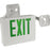Orbit EECLA-W-G LED Exit Sign & Emergency Light Combo, 120/277V - White w/Green Letters