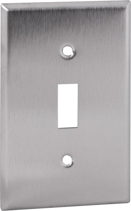 Orbit OS1 Electric Wall Plate, Toggle Switch 1-Gang - Stainless Steel