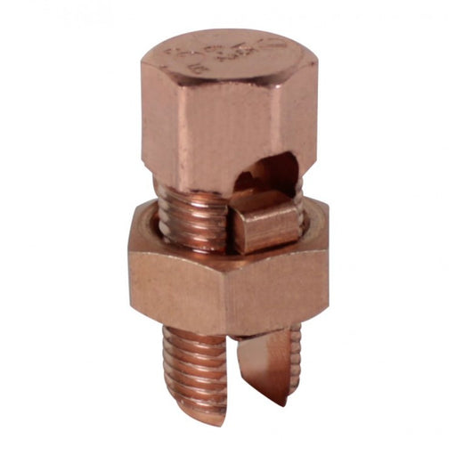 Orbit SBCC-4 Split Bolt Connector, Brass for Copper to Copper - #4 SOL - #8 SOL