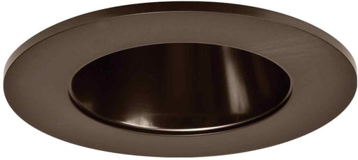 Halo LED Downlight Trim, 4" H4 Regressed Lens Reflector Trim - Tuscan Bronze Trim & Reflector