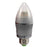 Light Efficient Design LED-1507 Candelabra LED Bulb, Medium, 120V (25W Equiv.) - 2700K - 180 Lm. - 80 CRI - Torpedo Tip - Frosted