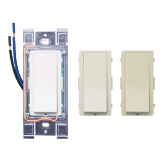 Leviton Wireless Switch Receiver, 120/277V, LevNet RF, White     