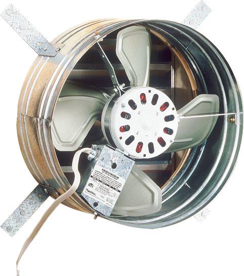 Broan Attic Ventilator, 1020/760 CFM Gable Mount