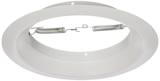 Halo Recessed Lighting Trim, 6" Trim - Splay White