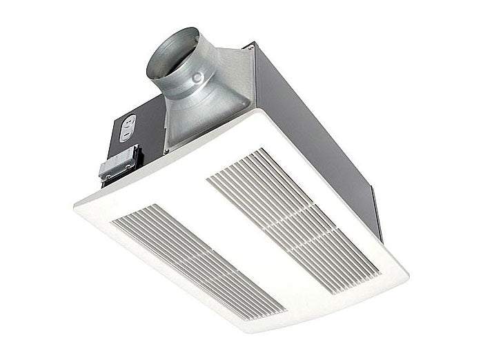 Panasonic WhisperWarm Bathroom Heater Fan, 110 CFM For 4" Duct