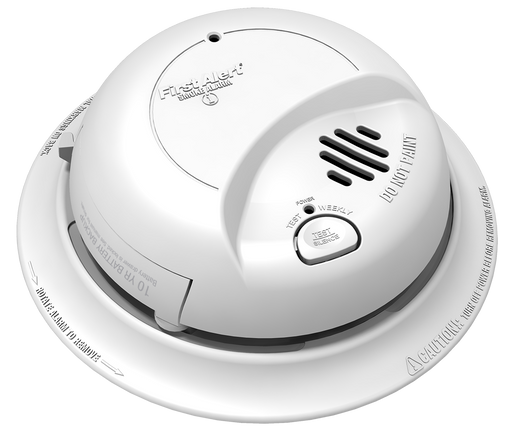 BRK Smoke Alarm, Hard Wired w/Lithium Battery Backup in Locked Drawer - Ionization