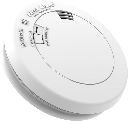 BRK Smoke & Carbon Monoxide Alarm, 10YR Sealed Lithium Battery Powered w/Voice - Photoelectric
