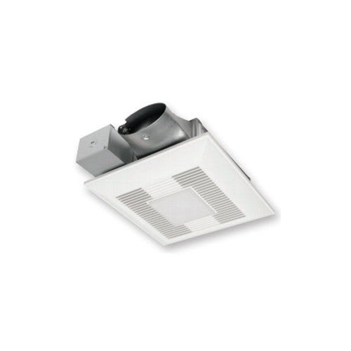Panasonic WhisperValue Multi-Speed Bath Fan, Energy Star DC Pick-A-Flow 80 or 100 CFM Ventilation & LED Light - 4" Duct