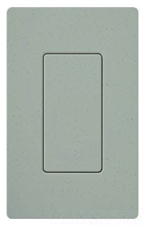 Lutron Non-Decora Wall Plate, Designer Blank Insert - Satin Bluestone