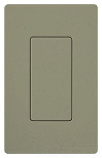 Lutron Non-Decora Wall Plate, Designer Blank Insert - Satin Greenbriar