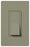 Lutron General Purpose Switch, 15A, 120/277 VAC at 60 Hz, 3-Way, Back Wired, Standard Rocker - Satin Greenbriar