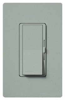 Lutron Wall Dimmer, 600VA/450W 1-Pole Diva Magnetic Low Voltage w/ Preset - Satin Bluestone