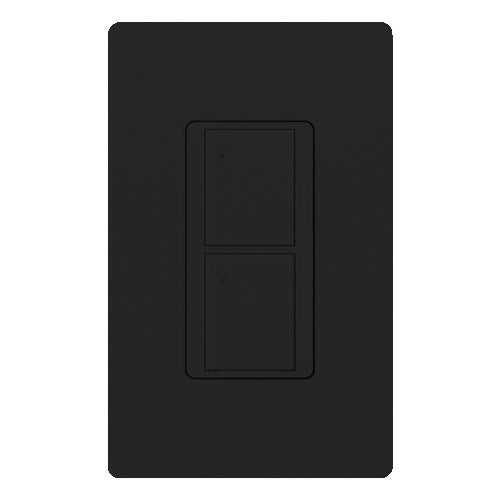 Lutron Light Switch, Caséta Wireless 5A Lighting & 3A Fan RF On/Off - Black