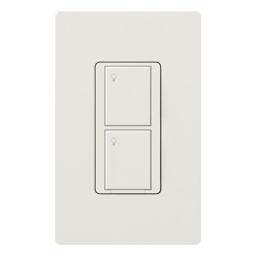 Lutron Light Switch, Caséta Wireless 5A Lighting & 3A Fan RF On/Off - White
