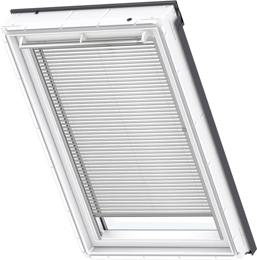 VELUX Skylight Blind, 37-1/8" W x 63" H Manually Operated Venetian for GPU/GGU Models - White