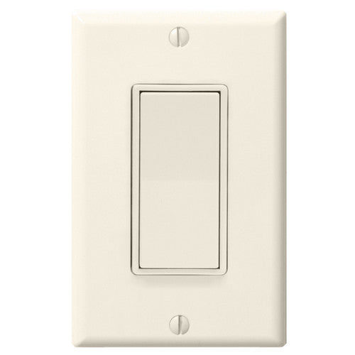 Panasonic Fan Switch, WhisperControl Single Function ON/OFF - Almond